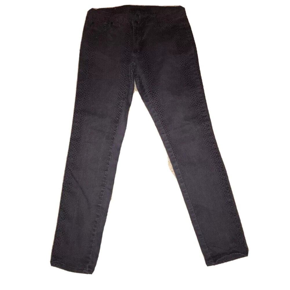 Max Women's Snake Skin Print Jeans Size 8